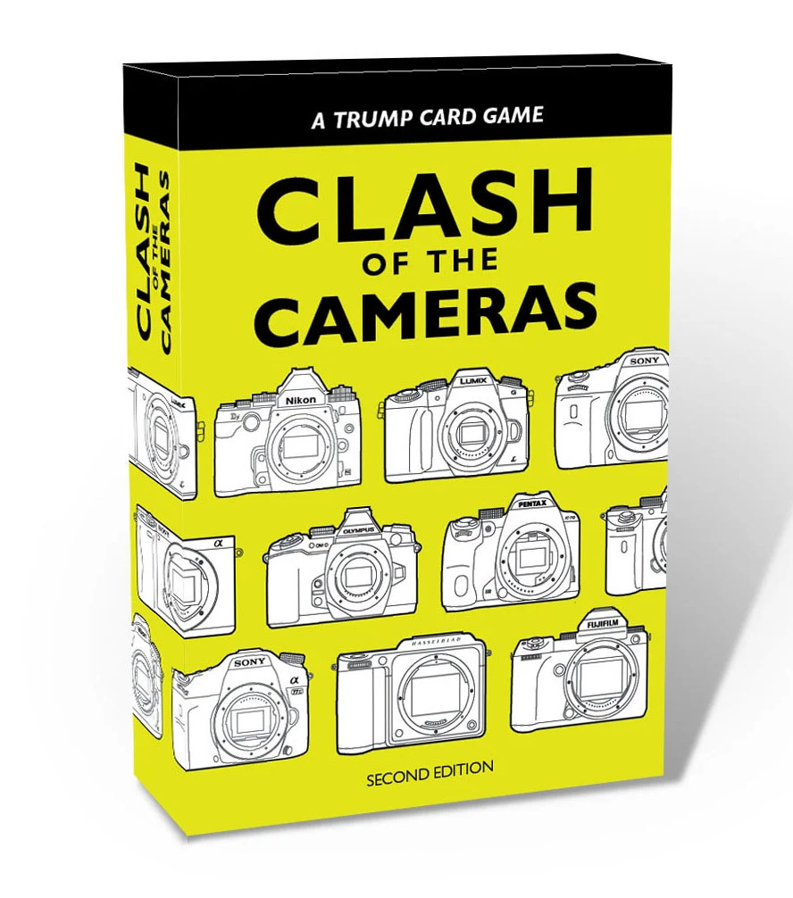 Clash of the Cameras (2nd Edition) - Card game for Photogrpahy fans!